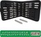 The Beadsmith Steel Alphabet Stamps - Metal Elements - Uppercase Gothic Font - A-Z Letters Plus “&” Symbol - Storage Case Included - Used for Stamping & Personalizing Soft Metals